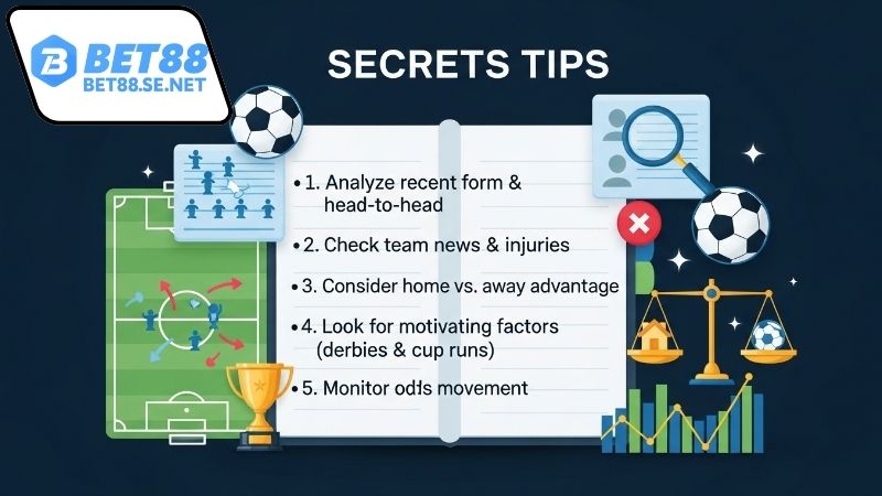 Bí quyết chọn trận cầu dễ chơi – Tăng cơ hội thắng cược 5 Tiêu chí nhận diện trận cầu dễ chơi