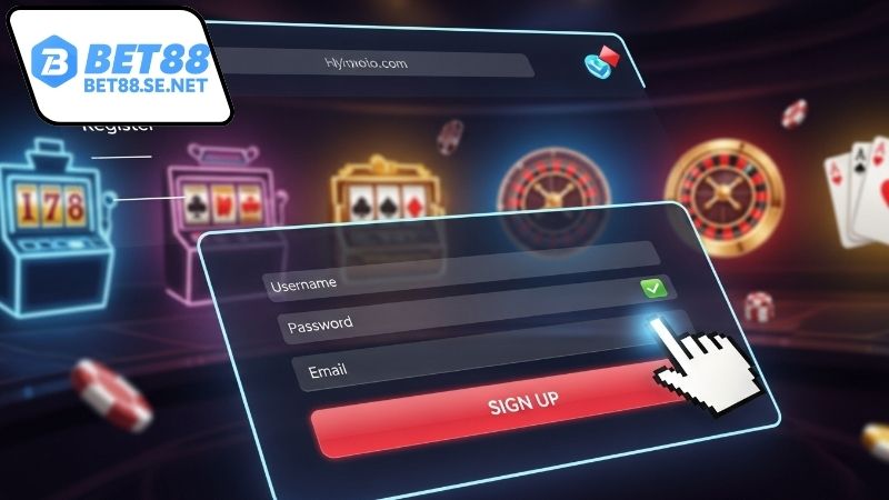 Đăng ký BET88 – Bắt đầu hành trình cá cược trực tuyến 1 Hướng dẫn đăng ký BET88 từng bước