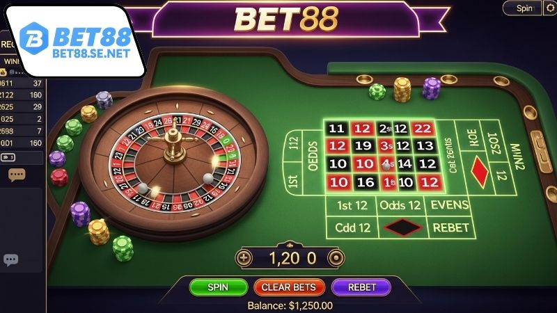 Roulette trực tuyến – Trải nghiệm quay số đỉnh cao 6 Cách chơi Roulette trực tuyến dễ hiểu