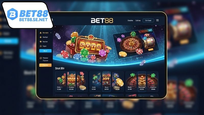 BET88: Khám phá nhà cái uy tín link vào nhanh ưu đãi hấp dẫn 12 Trang chủ BET88 – Giao diện & tính năng